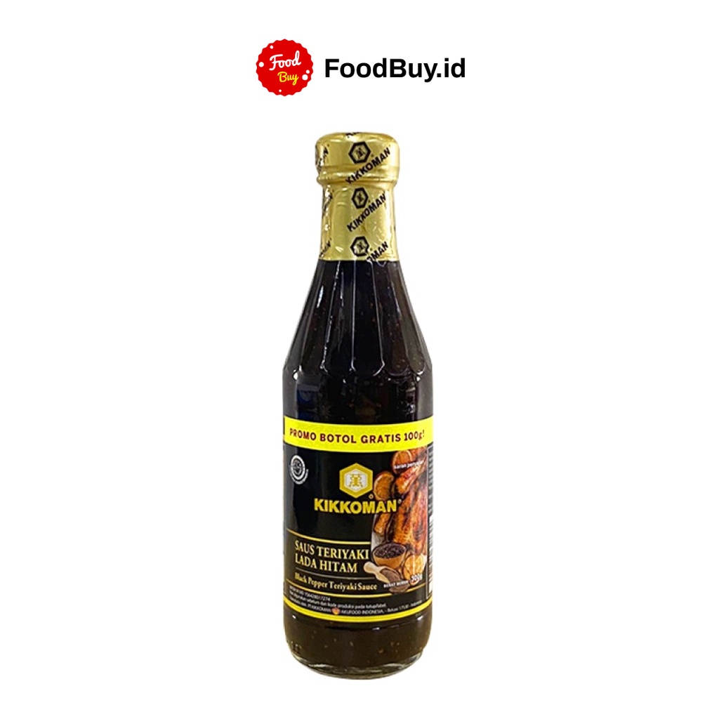 

Kikkoman Sauce Teriyaki Black Pepper 300 gr