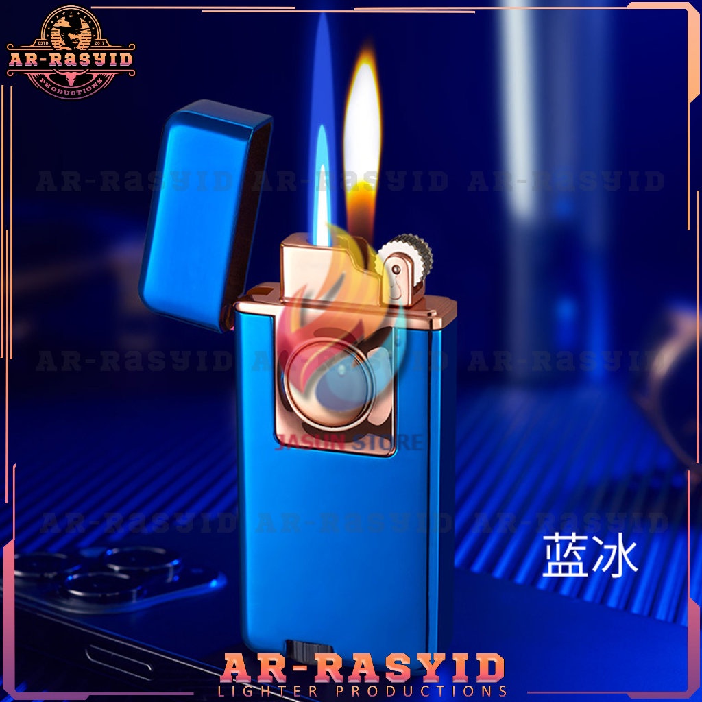 BISA COD! Korek Api Las Double Api Lighter Classic Fashionable TH-835 TERBARU