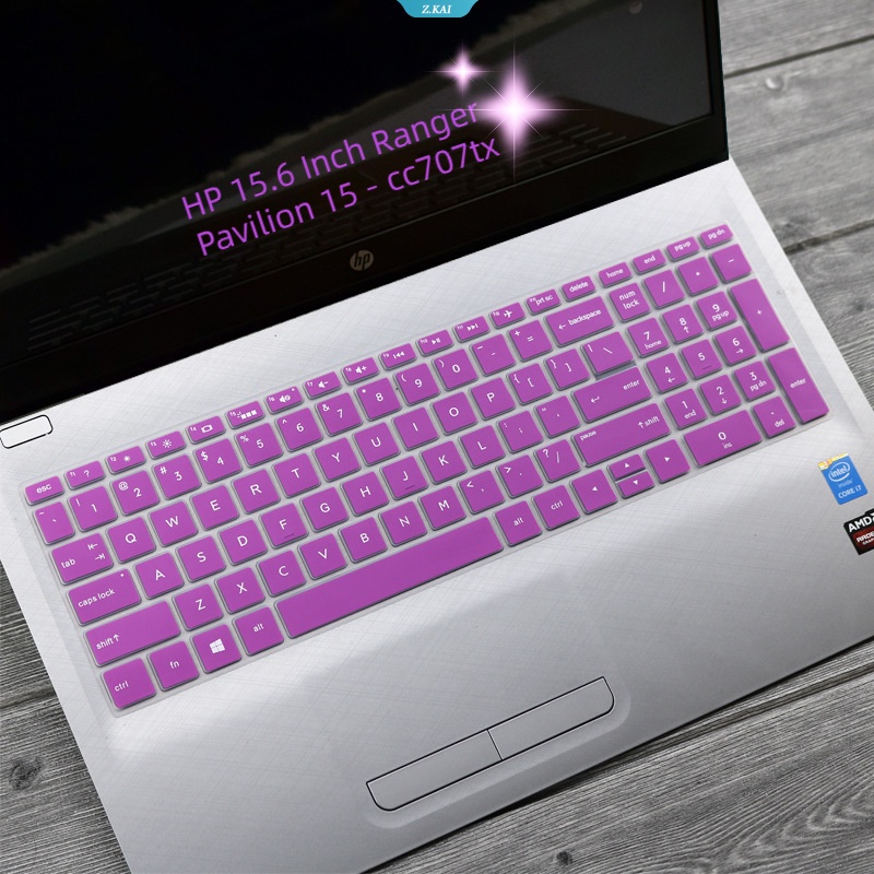 Cover Keyboard TPU Anti Air Dan Debu Bisa Untuk Komputer Model HP 15.6 Inch Ranger Pavilion15 - Cc707txg High Quality Laptop Protection Film Tahan Debu Kulit [ZK]