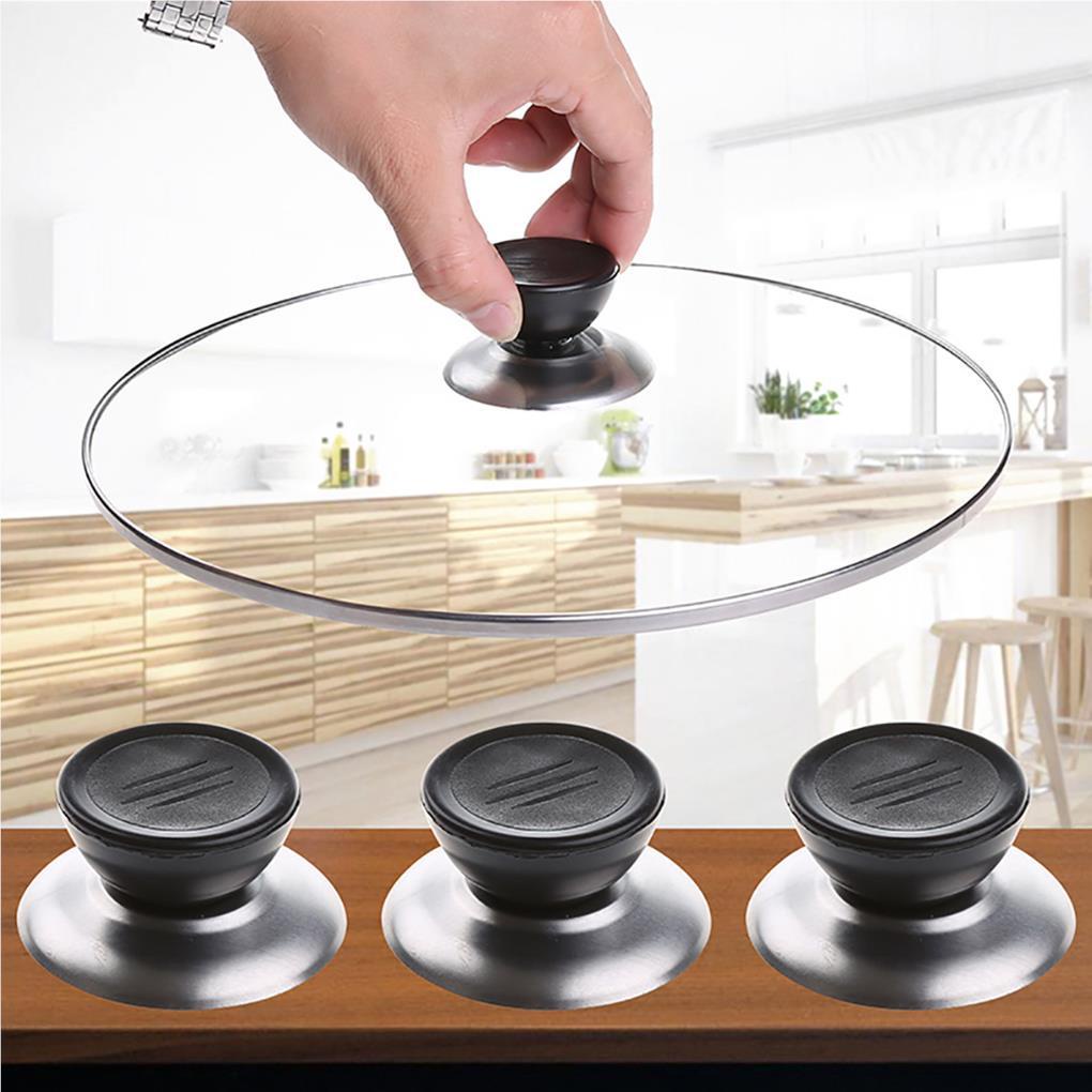 5pcs Universal Peralatan Masak Dapur Gagang Pengganti Untuk Utensil Panci Pan Lid Cover Holding Knob Screw Handle