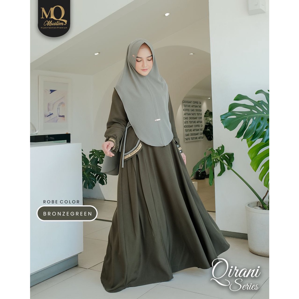 Baju Gamis Dewasa Qirani Series Mom by MQ muslim