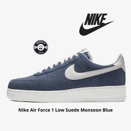 Nike Air Force 1 Low Suede Monsoon Blue - 40