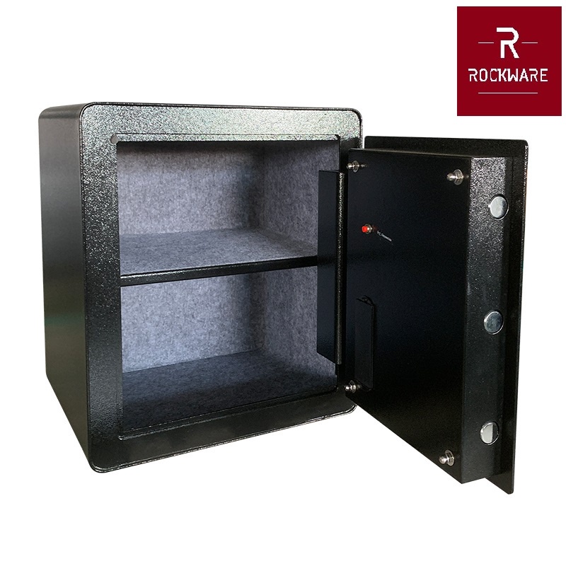 ROCKWARE Safety Box with Fingerprint Lock - 45x40x33cm - RW-MS-450V2