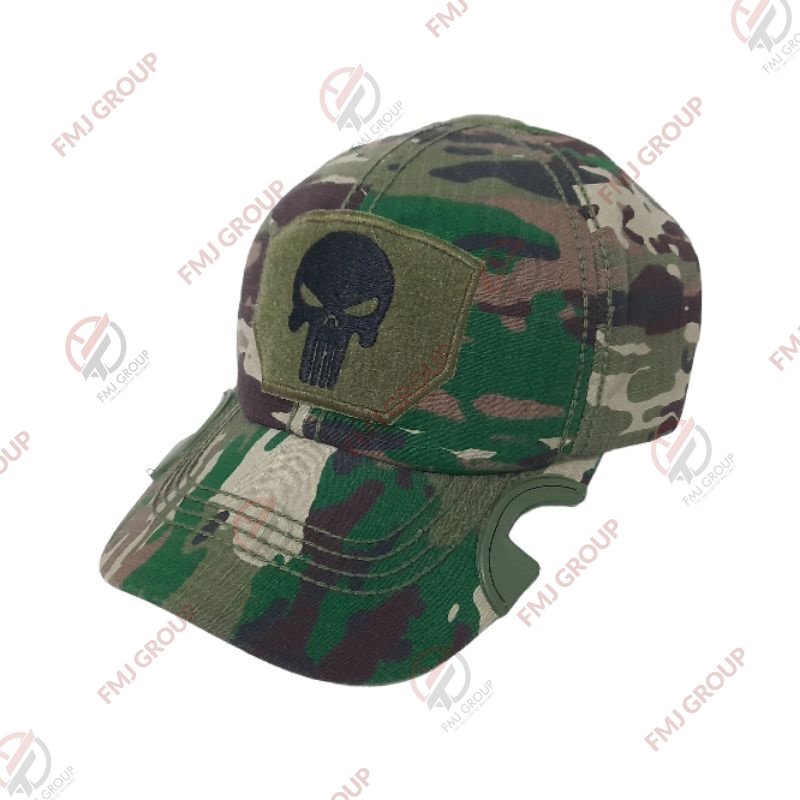 Topi Coak Loreng Kasad TNI NKRI Terbaru Tactical Punisher Premium  Topi Coak Punisher Baseball Cap Sepeda