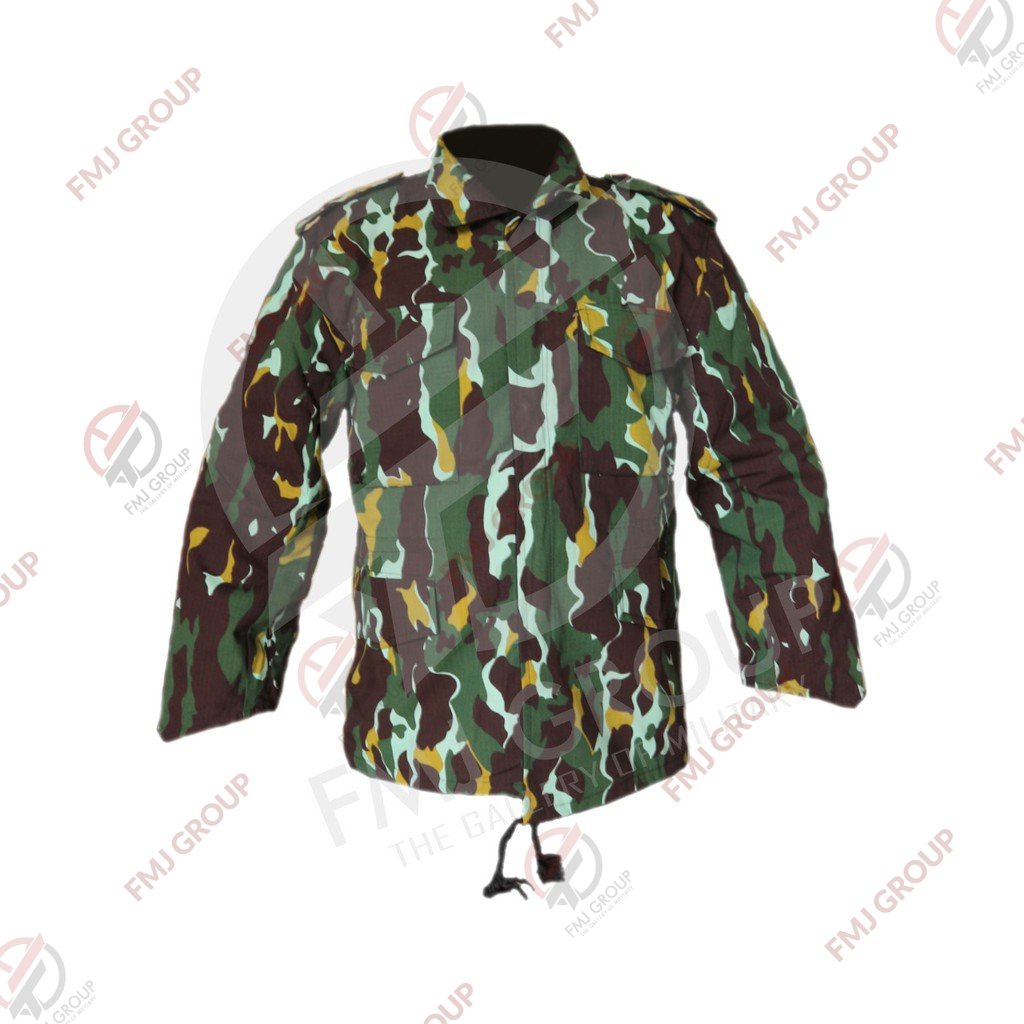 Jaket BB Bolak-Balik Tactical Loreng Pelopor / Brimob - Jaket Loreng Pelopor Brimob Ripstop Tactical Outdoor