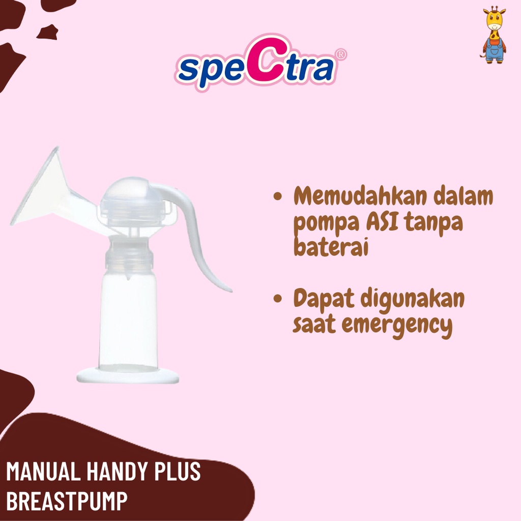 Spectra Manual Handy Plus Breastpump P0004 / Pompa Asi