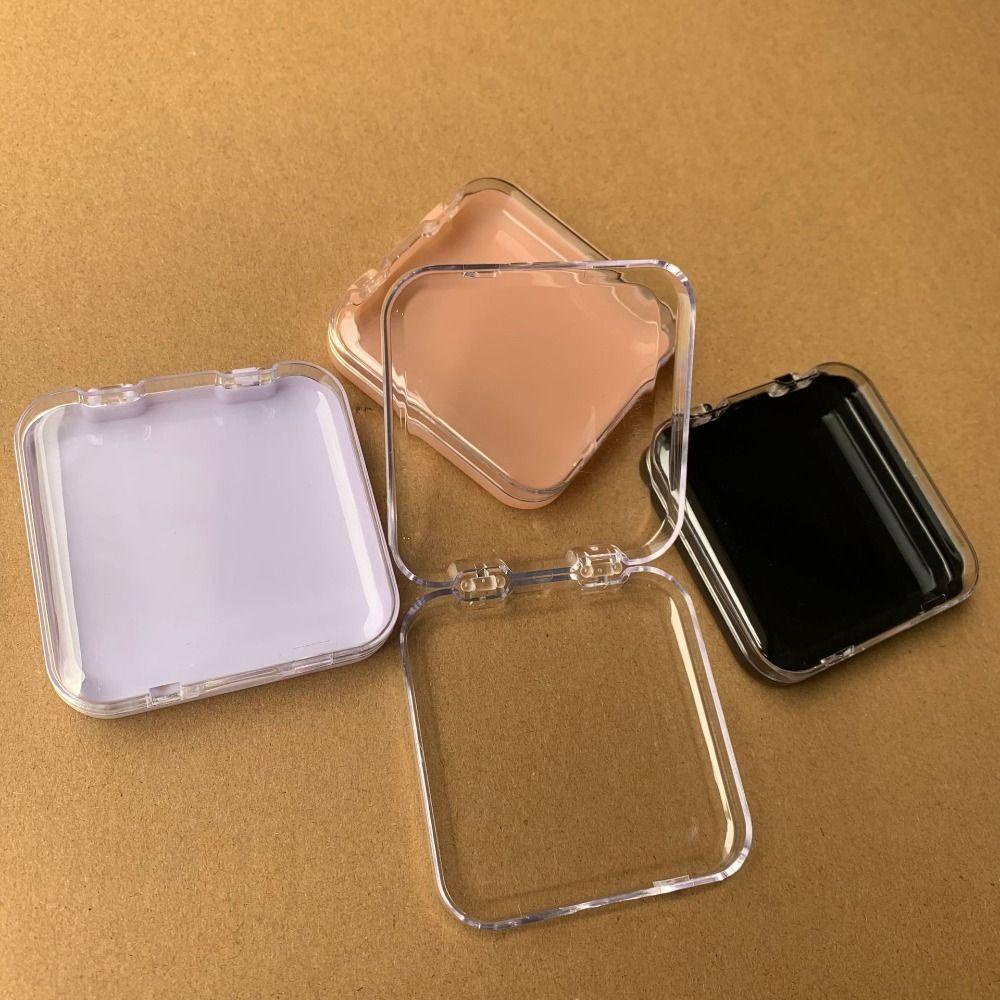 Mxbeauty Kotak Display Kuku Mini Travel Transparan Square Fillet Nail Ornaments Box