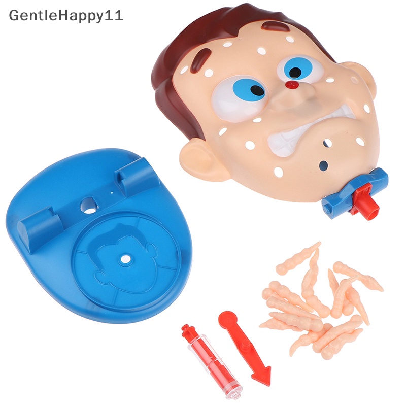 Gentlehappy Pencet Mainan Jerawat popping pimple pete Game Orang Tua-Anak Semprotan Air gags toy id