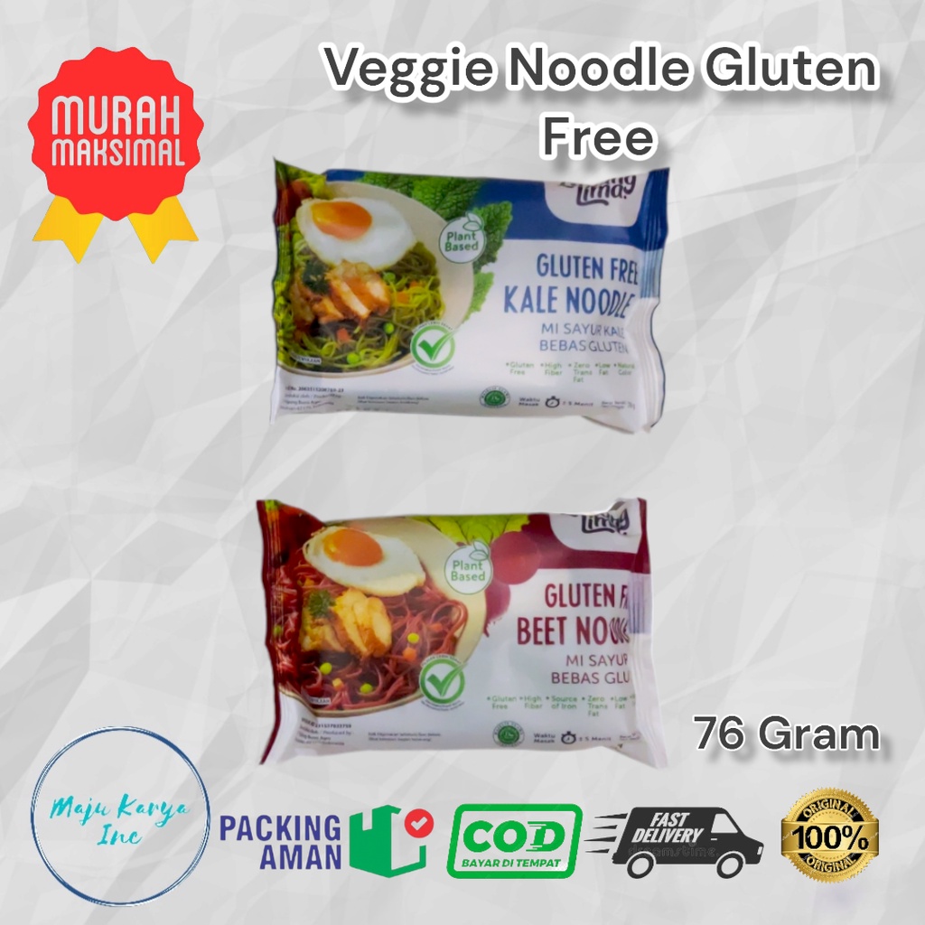 Ladang Lima Veggie Noodle Gluten free 76 Gram