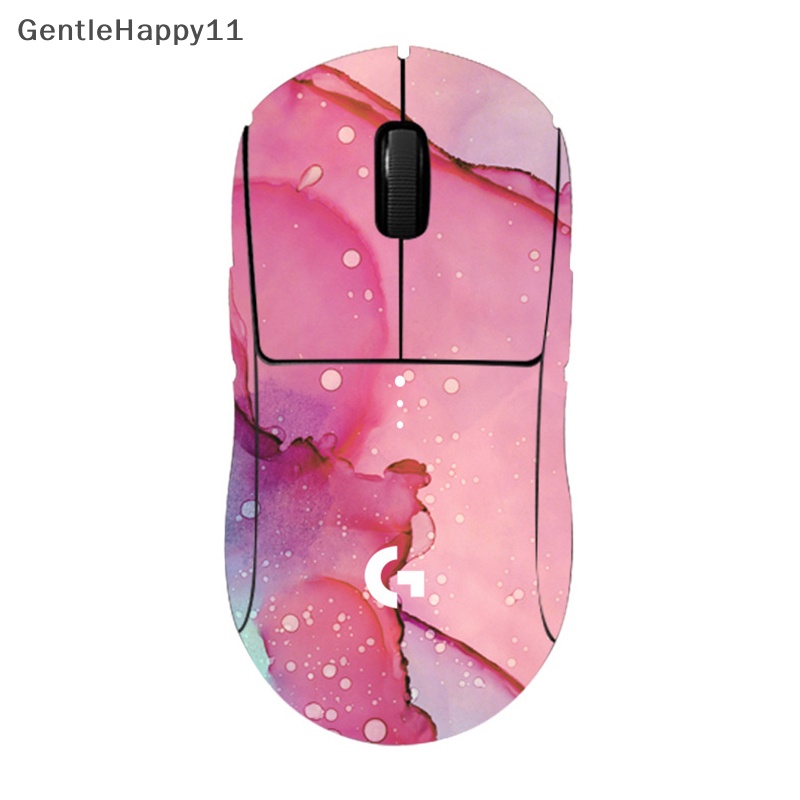 Gentlehappy Mouse Stiker Skin Dekorasi Anti-Abrasion Grip Tape Skateboard Handmade Stiker Anti-Slip Penyerap Keringat Untuk Logitech G PRO X SUPERLIGHT id