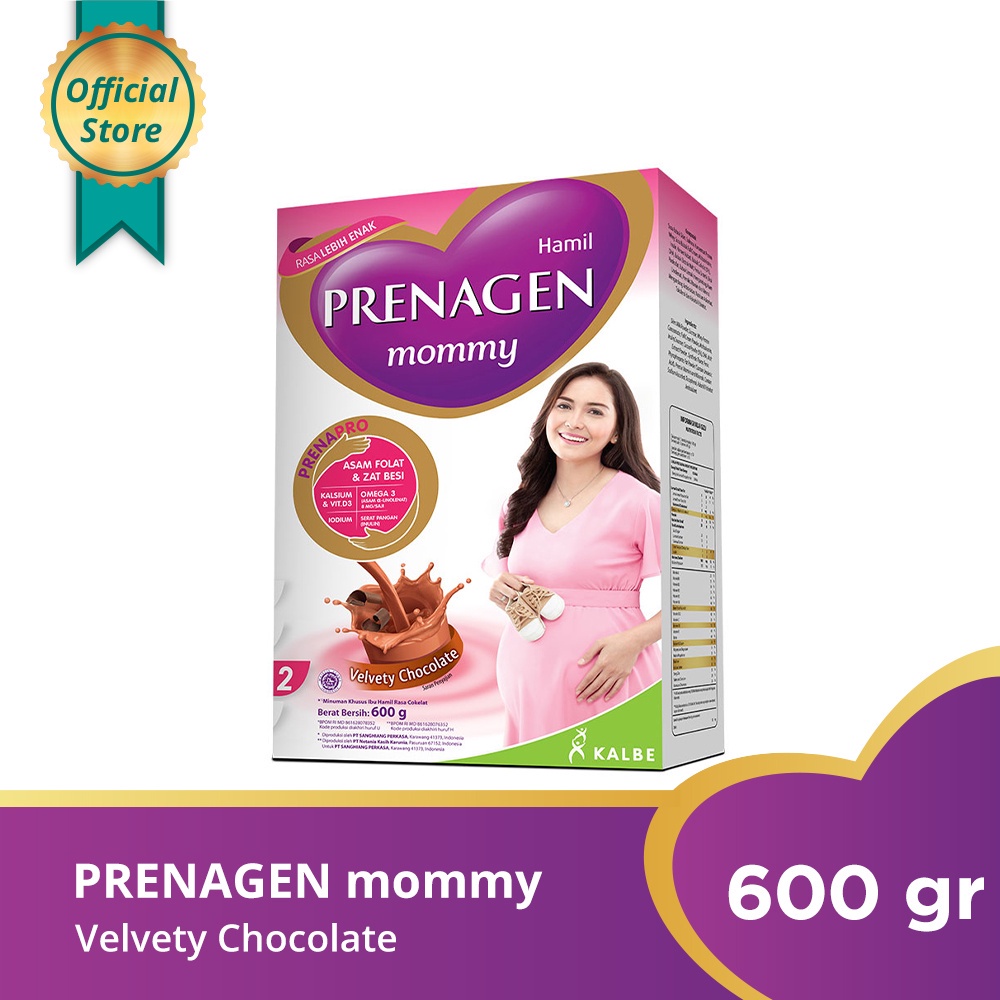 Prenagen Mommy Velvety Choco 2x300 gr Susu Ibu Hamil