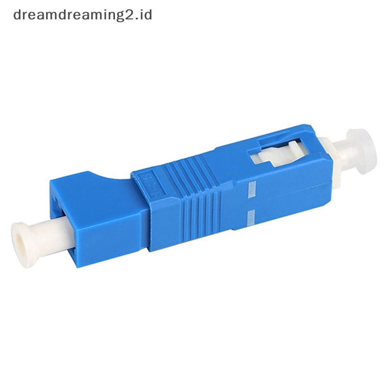 (drea) Konverter Adapter Optik Hybrid Fiber Optik SC Male to LC Female Single Mode//