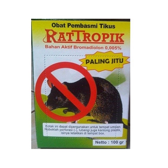 Racun Tikus/Umpan Pembasmi Tikus/Rattropik Racun Tikus