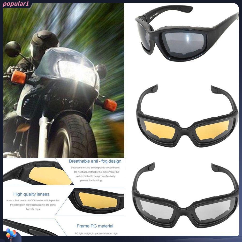 Populer Kacamata Berkendara Motor Outdoor Sport Windproof Cool Goggles