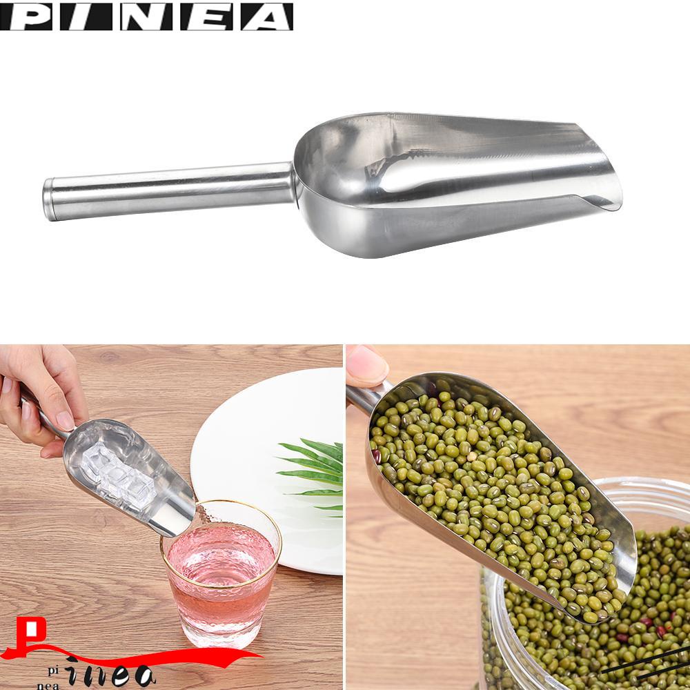 Sekop Es Nanas Alat Dapur Sendok Tepung Bar Aksesoris Stainless Steel