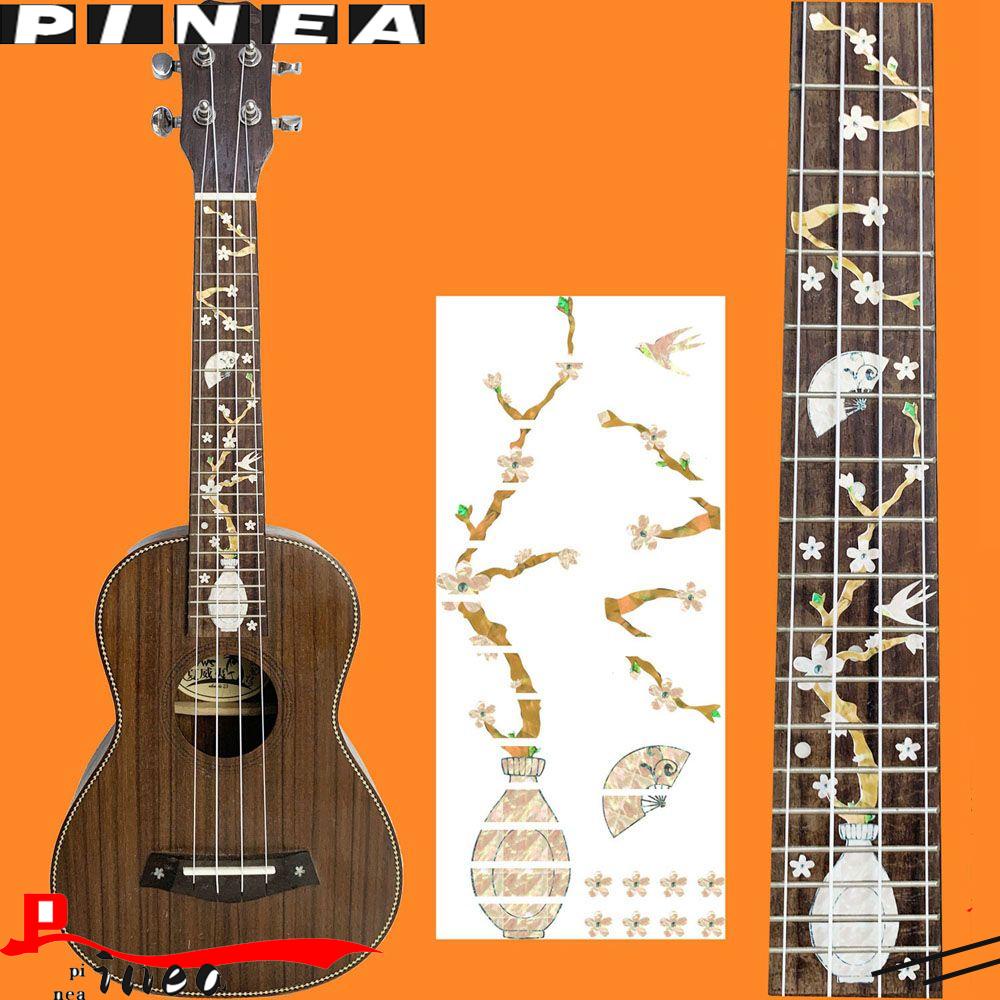 Stiker Fretboard Nanas Baru Alat Musik Dekorasi Indah Cross Inlay Decals