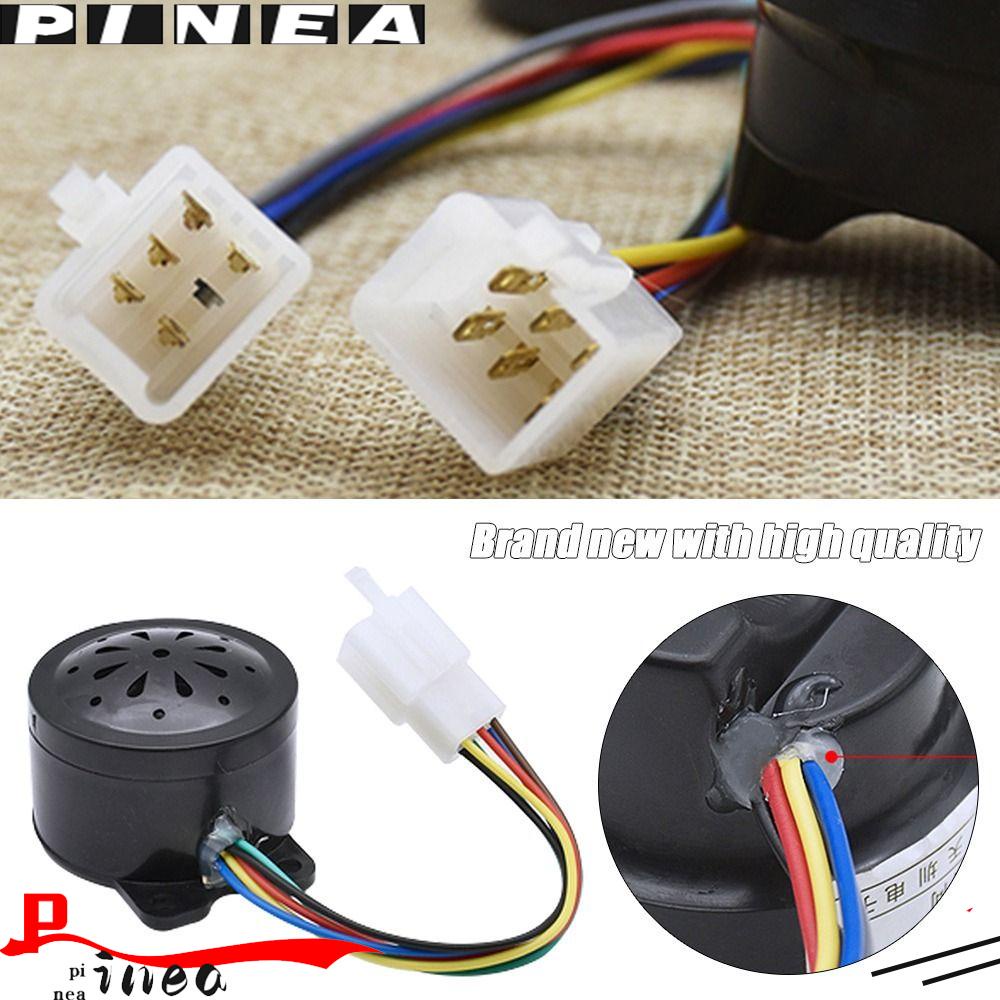 Klakson Buzzer E-bike Nanas 48V60V Klakson Anti Maling 3In1 4in1 Klakson Suara Mundur