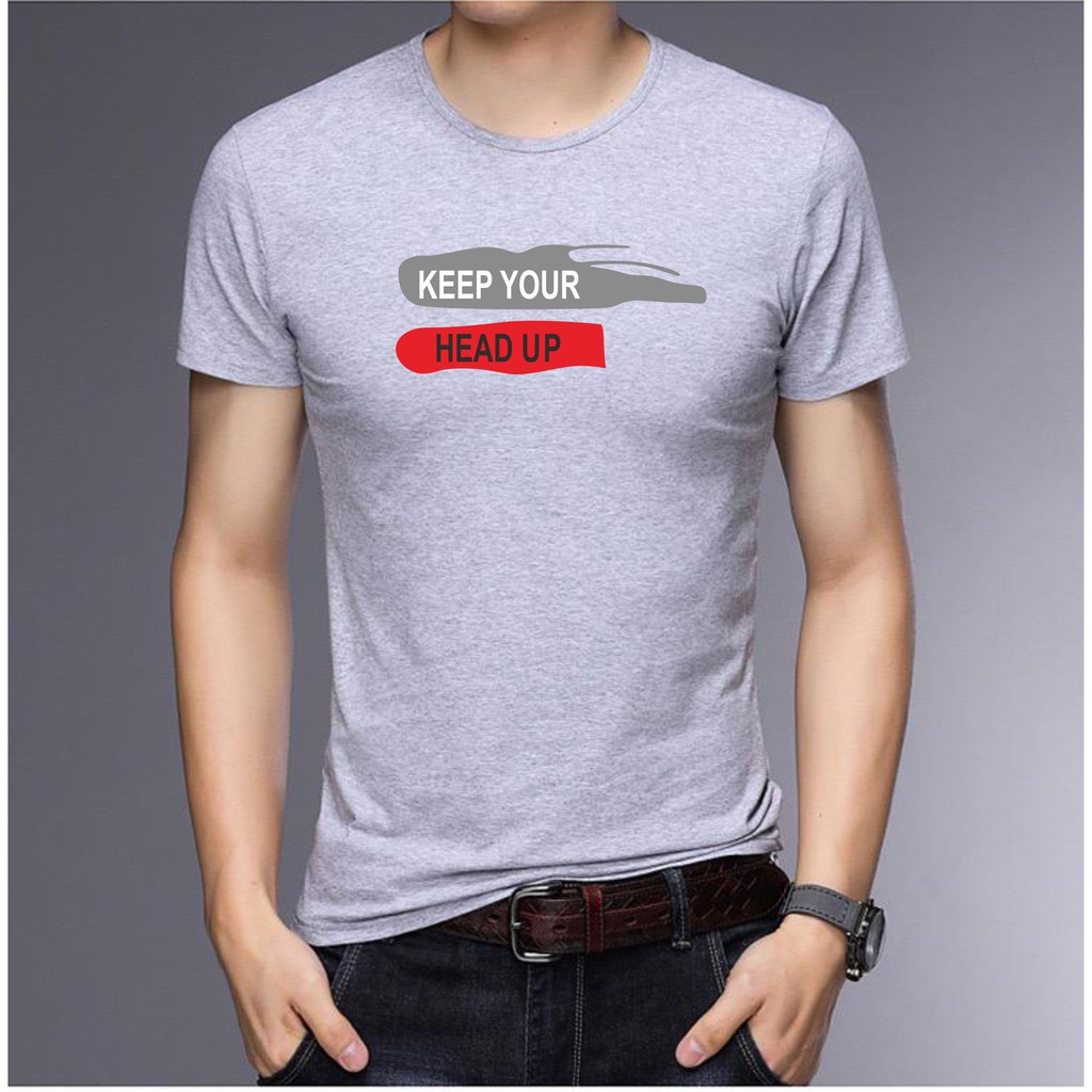 BISA BAYAR DITEMPAT/ BISA BAYAR DI TE,MPAT/ BS//TERLARIS//BAJU KAOS HEAD UP TANGAN PENDEK PRIA DAN WANITA//GOOD QUALITY