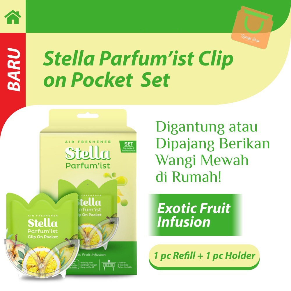 STELLA PARFUM'IST CLIP ON POCKET - PENGHARUM RUANGAN