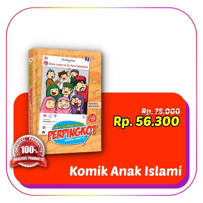 Komik Keluarga Muslim : Perpingkot (Perumahan Pinggir Kota)