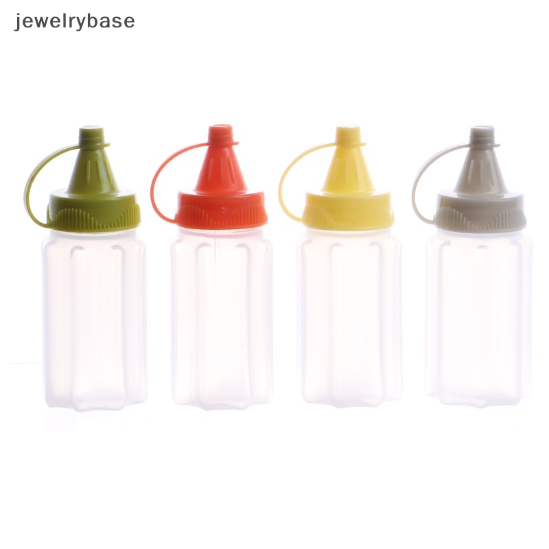 [jewelrybase] 1set Botol Bumbu Botol Saos Mini Kotak Bumbu Spice Jar Sauce SqueezeBottle Boutique