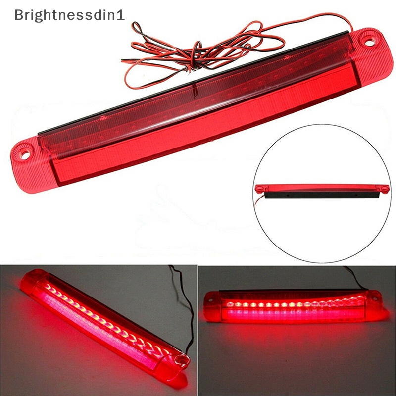 [Brightnessdin1] Merah 18led Mobil Ekor Ketiga High-End Rem Berhenti Lampu Tahan Air Lampu Bolak Balik Butik