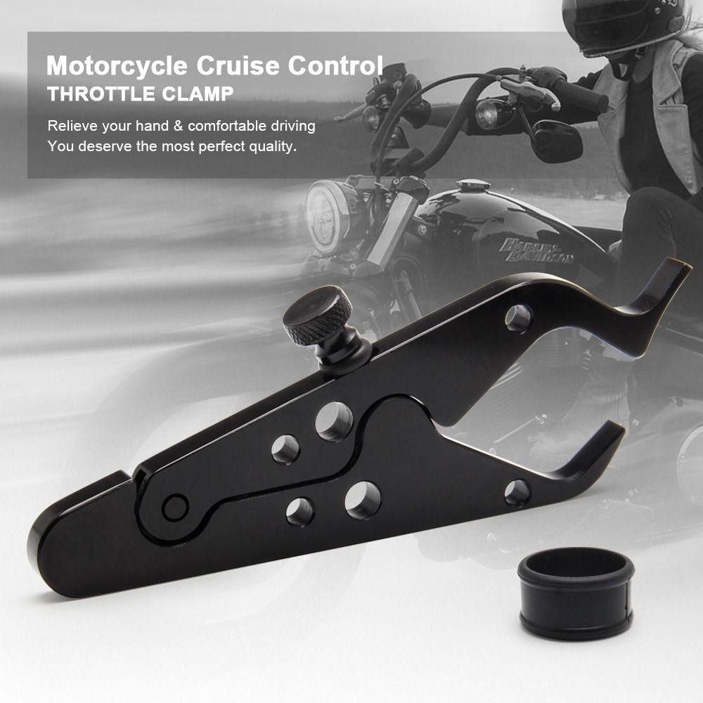 Lanfy Cruise Control Throttle CNC High Grade Wrist Hand Grip Aluminium Hitam Untuk Mb-Ot312-Bk Lock Assist Follower