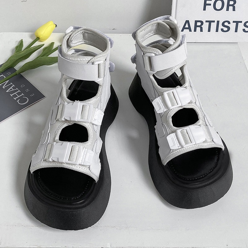 LUMMYSHOP SANDAL WANITA PLATFORM ELLEN IMPORT PREMIUM