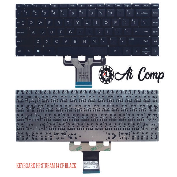 KEYBOARD HP STREAM 14 CF BLACK