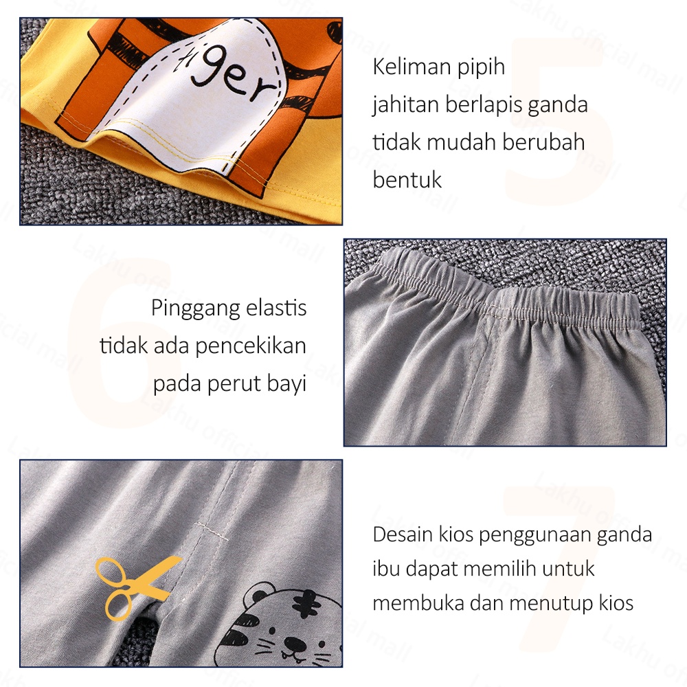 Lakhu Setelan Pendek Baju Bayi Dan Anak Setelan Kaos Anak Perempuan Kids Suit