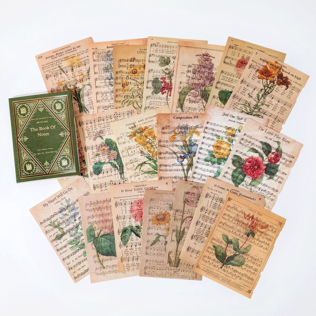 8gaya Retro Seri Perpustakaan Loteng Cahaya Kertas Stiker Kolase Dairy Journal DIY Scrapbooking Perlengkapan 60Pcs/pack