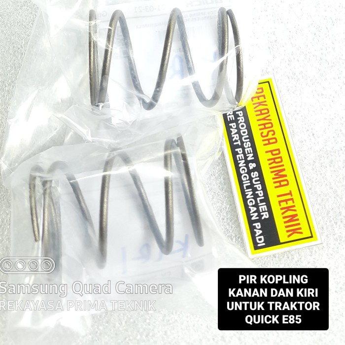 E85 PIR KOPLING KANAN DAN KIRI TRAKTOR QUICK E 85 PER SPRING CLUTCH
