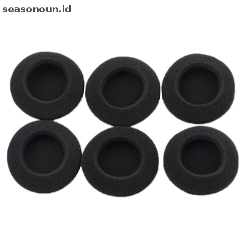 Seasonoun 10pcs 5cm Pengganti Ear Pad Earpads Spons Busa Empuk Bantal Untuk PC131 PX100.