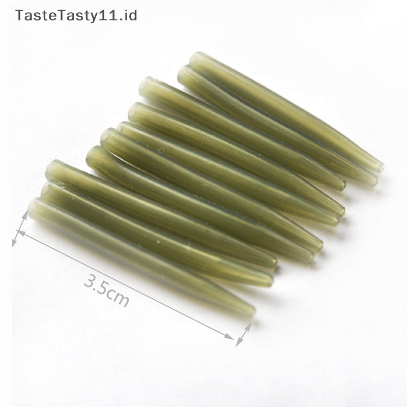 Tastetasty 40PCS Aksesoris Memancing Ikan Gurame Klip Memimpin Perubahan Cepat Ekor Putar Karet Anti Kusut Lengan Untuk Rig Ikan Gurame Kasar Fishing Tackle.