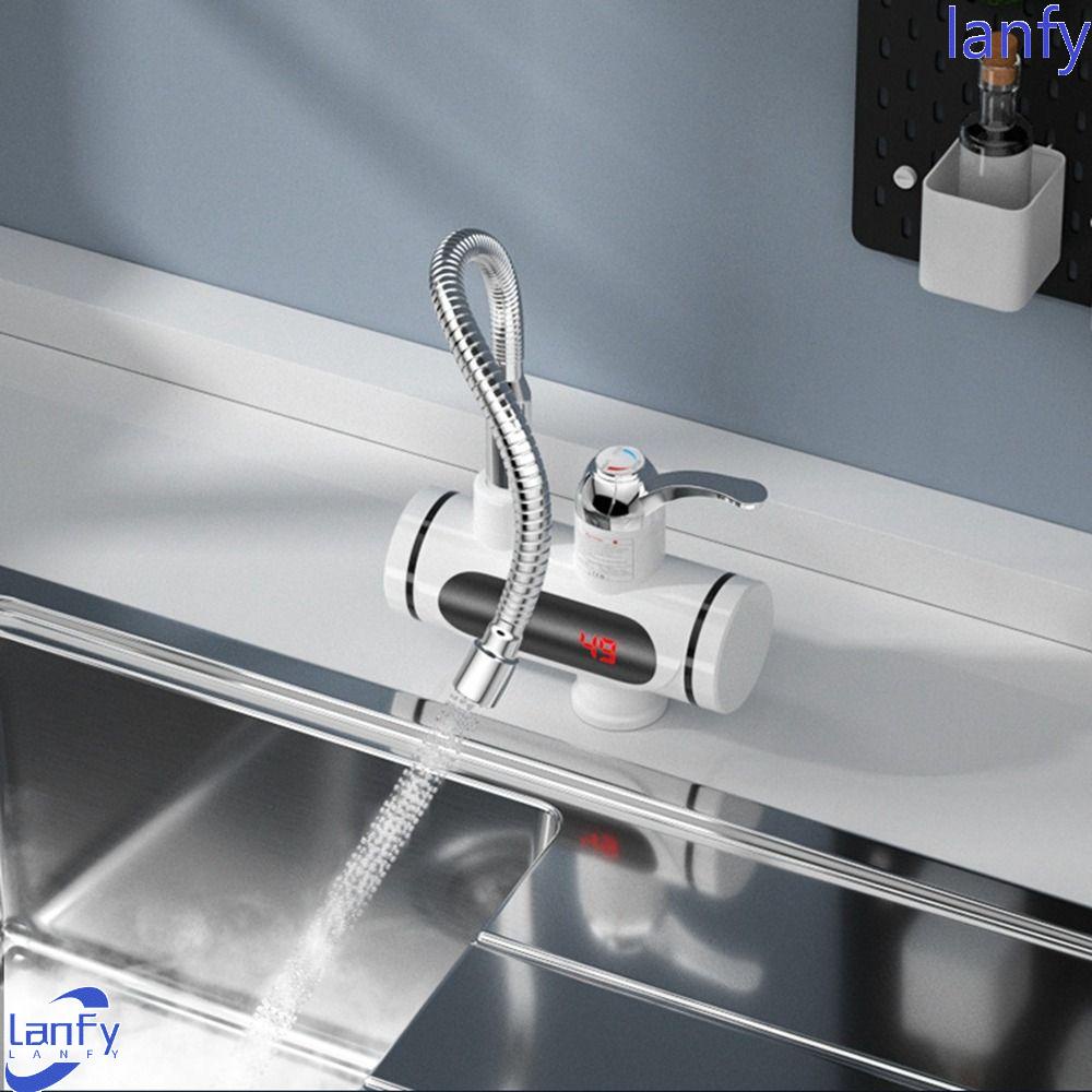 Lanfy Heater Portable Anti Bocor High-quality Instant Typ Rotatable Rapid Heating Stainless Steel Side Water Inlet Lower Water Inlet Pemanas Air Listrik