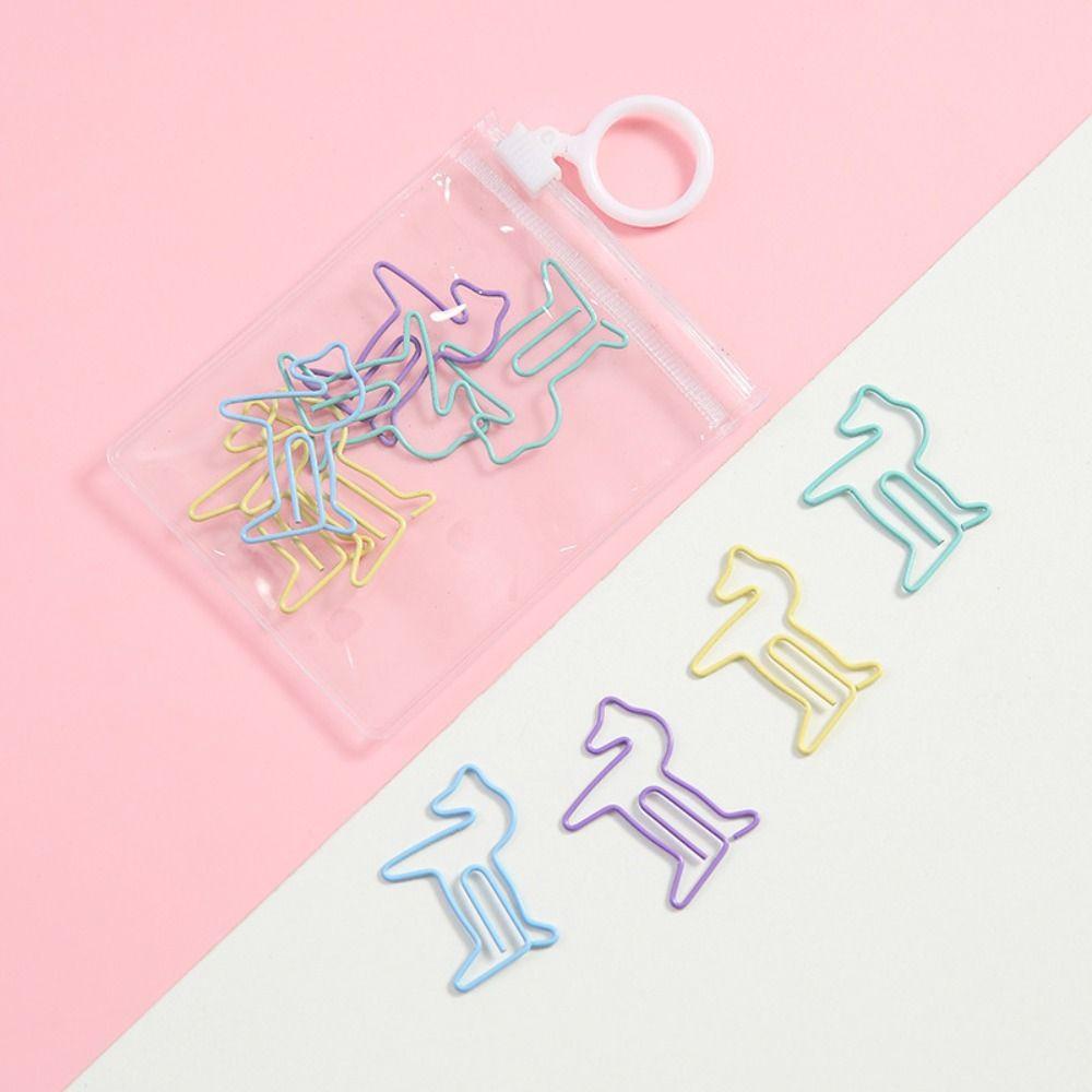 Mxbeauty Metal Paper Clip Kawaii Album Foto Bookmark Tiket Kantor Sekolah Memo Clips