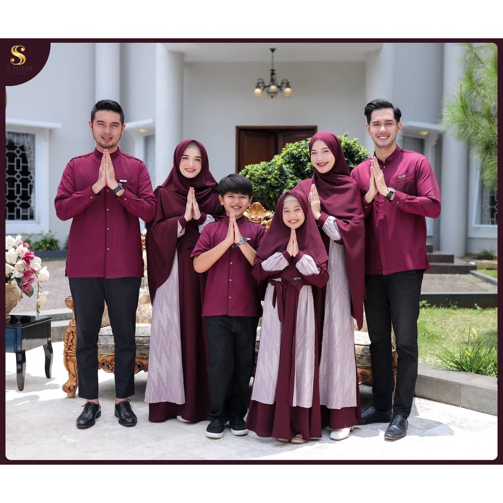 Alana Luxury Gamis Anak Set Khimar ORIGINAL by SS Hijab