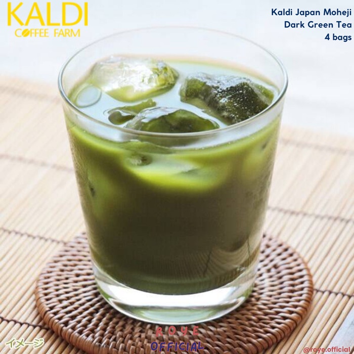 

Kaldi Japan Moheji Dark Green Tea 4 bags Jepang