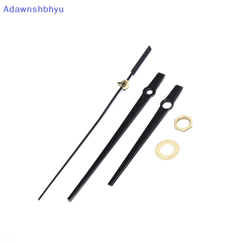 Adhyu Mute Jam Dinding DIY Movement Mesin Silver Tangan Repair Kit ID