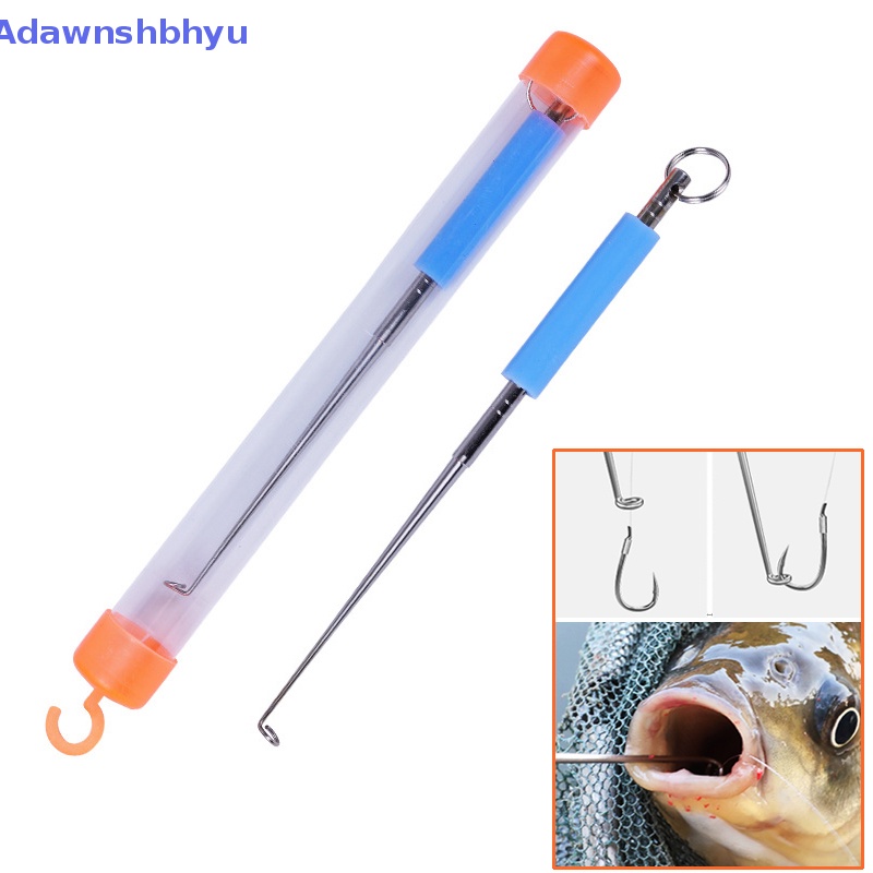 Adhyu Stainless Steel Easy Fish Hook Remover Safety Device Alat Pancing Peralatan ID