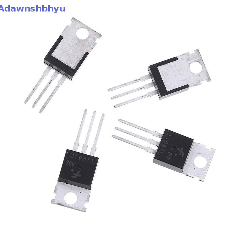 Adhyu 10Pcs TIP41C TIP41 NPN transistor TO-220 ID Baru Dan Berkualitas Tinggi