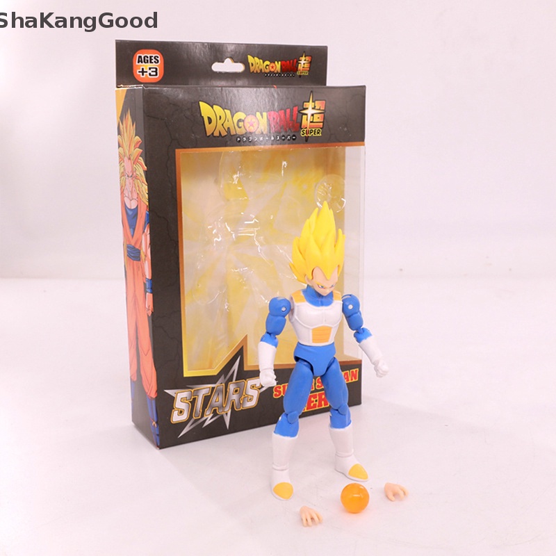 Mainan Model Koleksi Action Figure PVC SKID Dragon Ball Goku Vegeta Untuk Hadiah Anak SKK