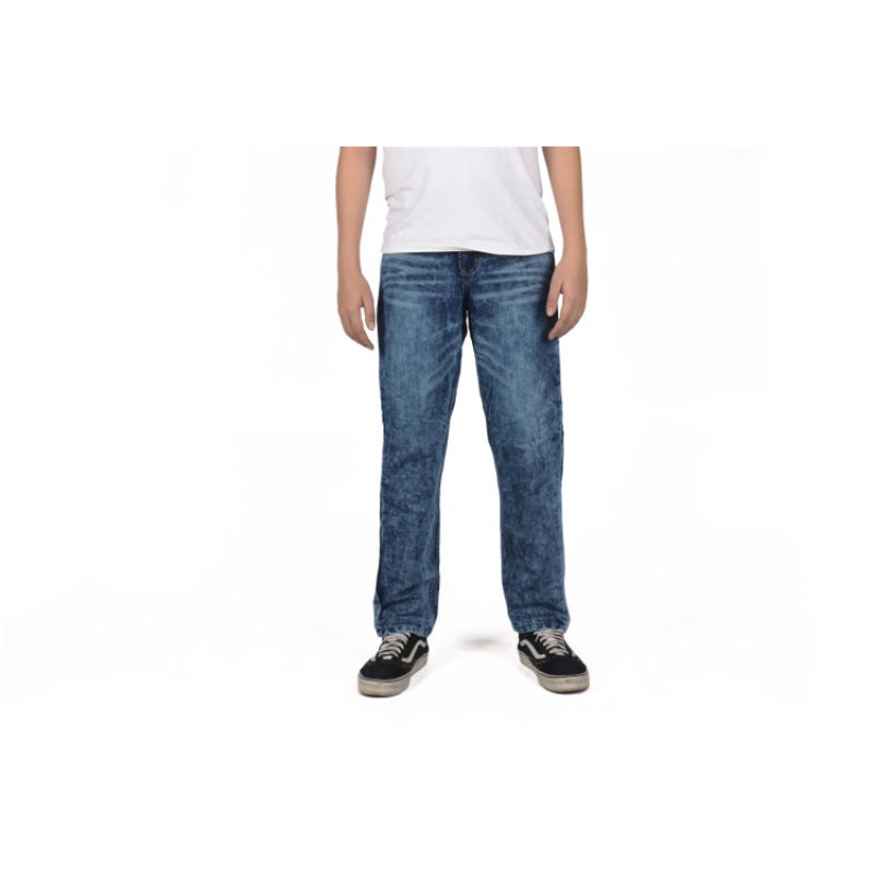 Weird Jeans - Reguler Fit Nexus Blue - Celana Panjang Denim Pria Polos