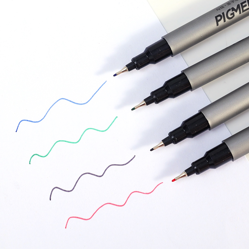 [Harga Grosir] 0.5mm Hitam/Merah/Biru Halus Cepat Kering Pen Netral Suara-Aktifkan/Art Special Sign Pen/Pena Gel Kapasitas Besar/Perangkat Sekolah Kantor Periksa Siswa