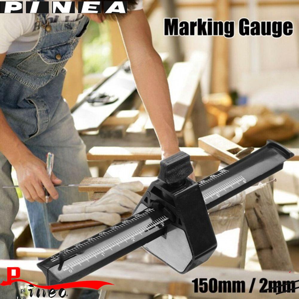 Nanas 6 &quot;0-150mm Mortise Marking Gauge Adjustable Screw Line Scribber Scraper Manual Woodworking