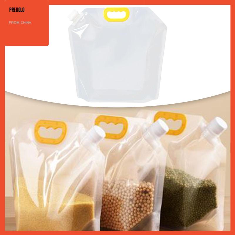 [Predolo] Wadah Penyimpanan Makanan Kedap Udara Resealable Dengan Tutup Untuk Dapur