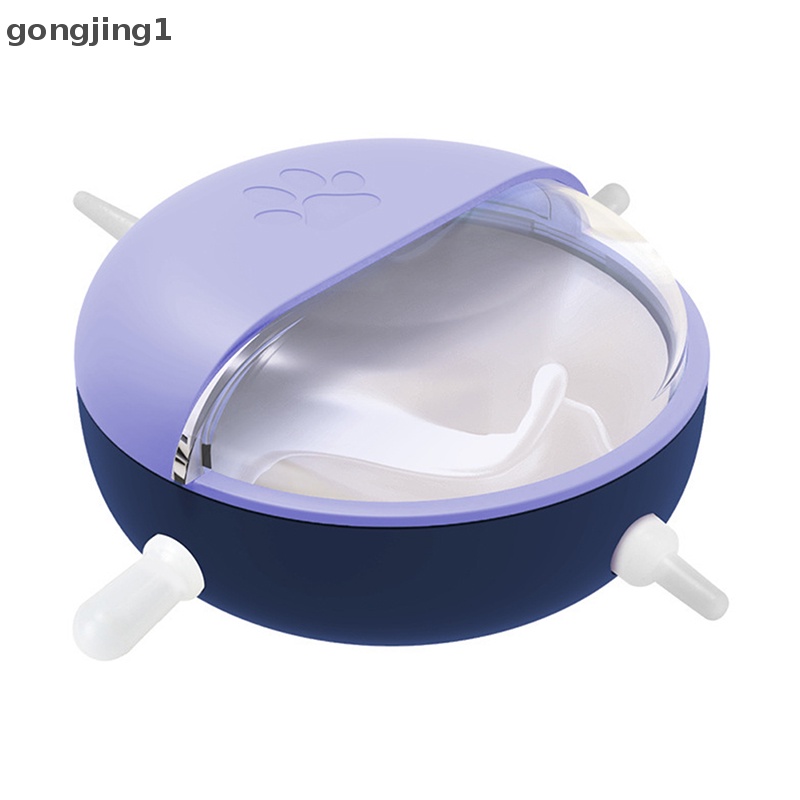 Ggg Puppy Kitten Nursing Bionic Self Feeding Device Milk Bowl Dengan 4 Nipple Susu Hewan Peliharaan Untuk Menyusui Puppy Milk Baby Pet/Anakan/Kitten/Kucing Anjing ID