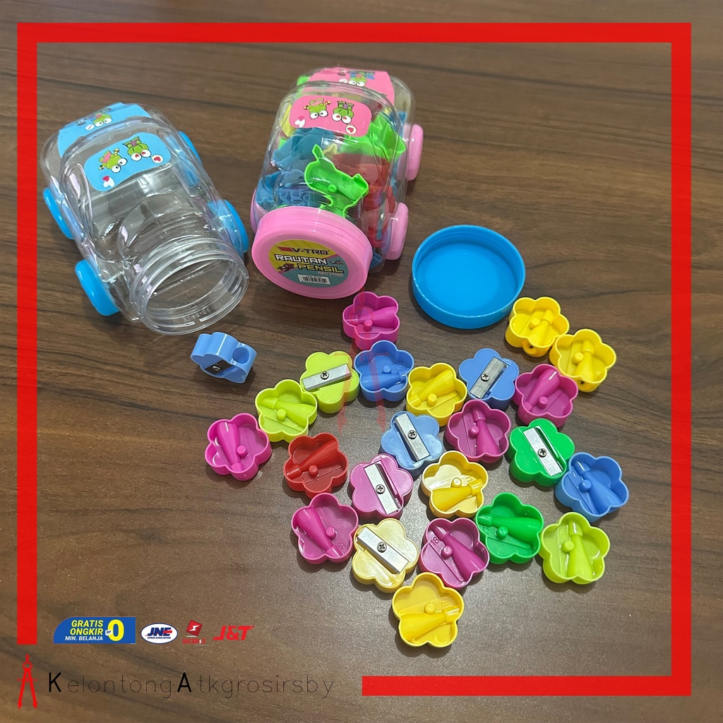 

Rautan / Serutan Toples Mobil (24pcs)