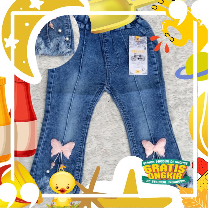CELANA JEANS CUTBRAY IMPORT ANAK PEREMPUAN 1-10 TAHUN / TERBARU CELANA JEANS ANAK/ Lucu kado Ultah