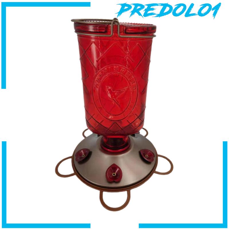 [Predolo1] Hummingbird Hanging Feeder Water Feeder System Untuk Balkon Taman Halaman Belakang